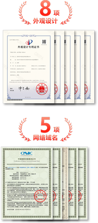 外观设计、网络域名